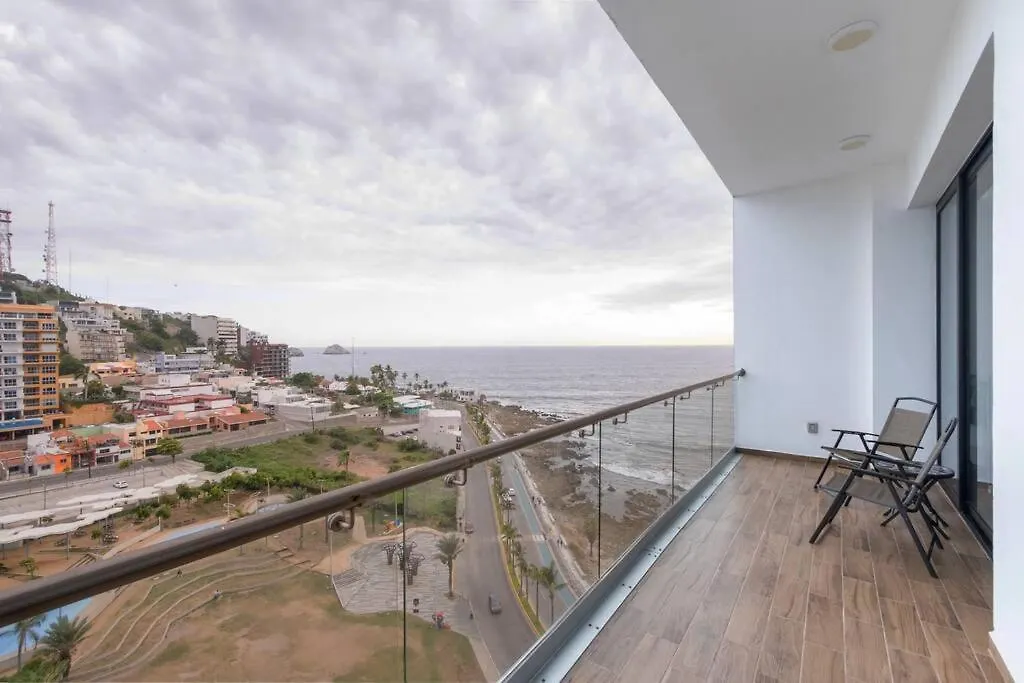Elegante Depa Frente Al Malecon Y Cerca Del Centro Appartement Mazatlán